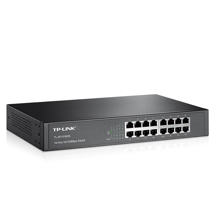 Switch TP-LINK TL-SF1016DS 16 Puertos Fast Ethernet 10/100Mbps