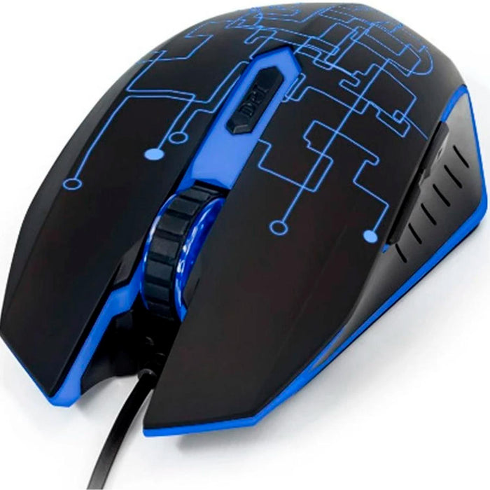 Mouse Gamer VORAGO Iluminado RGB 3200DPI USB MO-501