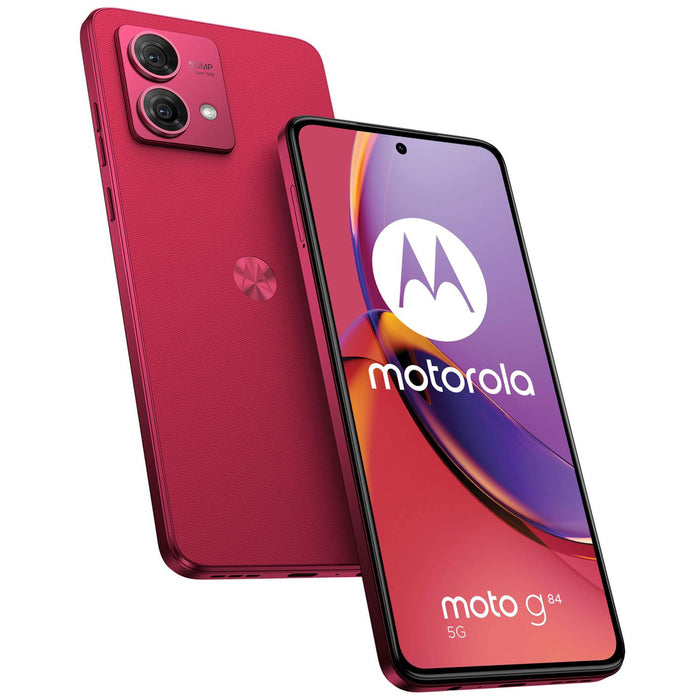 Celular MOTOROLA Moto G84 5G 12GB 256GB 6.5" FHD+ 120 Hz 50 MP Magenta + Audifonos Internacional