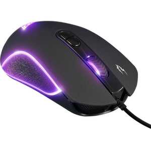 Mouse Gamer GAMDIAS ZEUS E3 3600DPI RGB + Mouse Pad NYX E1