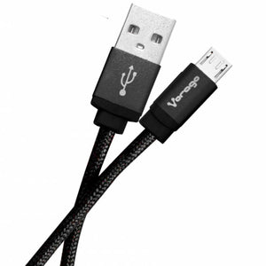 Cable VORAGO USB Tipo A Micro USB 2m Negro CAB-212