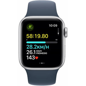 Apple Watch SE 2da Gen 40mm Aluminio 140mm S/M Plata MRE13LL/A