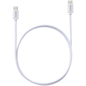 Cable ADATA USB Tipo C a USB Tipo C 1 metro Blanco CACC-100PN-WH