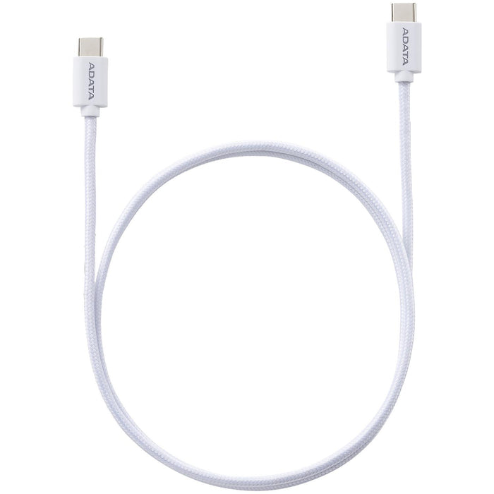 Cable ADATA USB Tipo C a USB Tipo C 1 metro Blanco CACC-100PN-WH