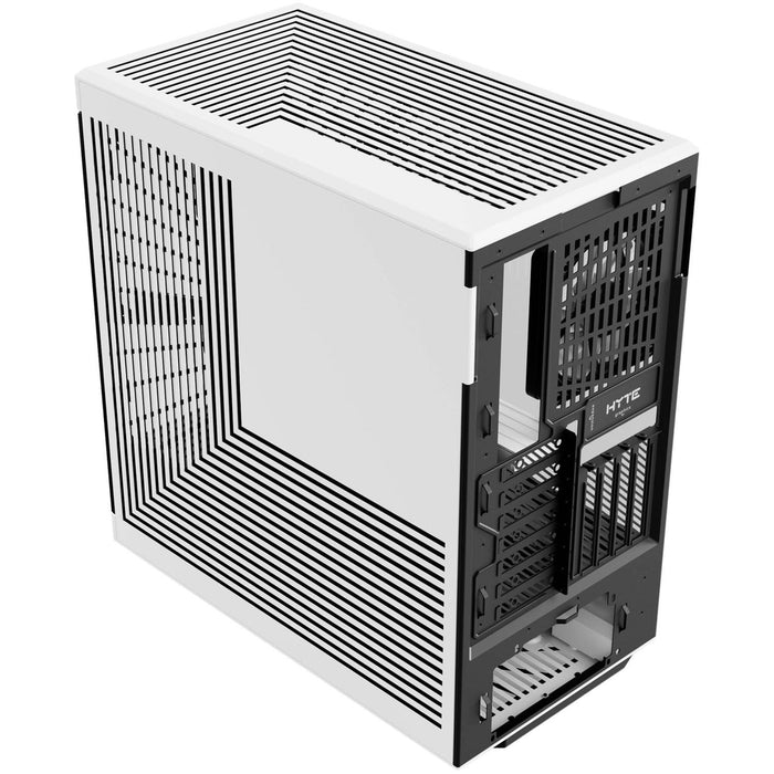 Gabinete Gamer HYTE Y40 ATX Media Torre 2 FAN Cristal Templado USB-C Blanco CS-HYTE-Y40-BW