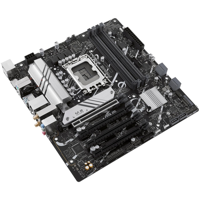 Tarjeta Madre ASUS PRIME B760M-A AX LGA 1700 4x DDR5 2x M.2 PCIe 4.0 USB-C WIFI 6 BT 5.2 Micro ATX