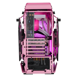 Xtreme PC Gaming Thermaltake Geforce RTX 4070 TI Super AMD Ryzen 9 7900X 64GB DDR5 SSD 2TB Sistema Liquido WIFI Pink