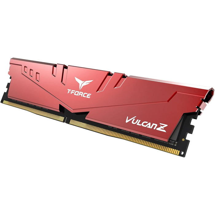 Memoria RAM DDR4 32GB 3200MHz TEAMGROUP T-FORCE VULCAN Z 1x32GB Rojo TLZRD432G3200HC16F01