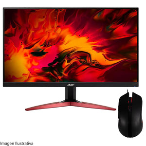 Monitor Gamer 27 ACER NITRO KG271 M3 1ms 180Hz Full HD IPS LED HDMI + Mouse 5 botones