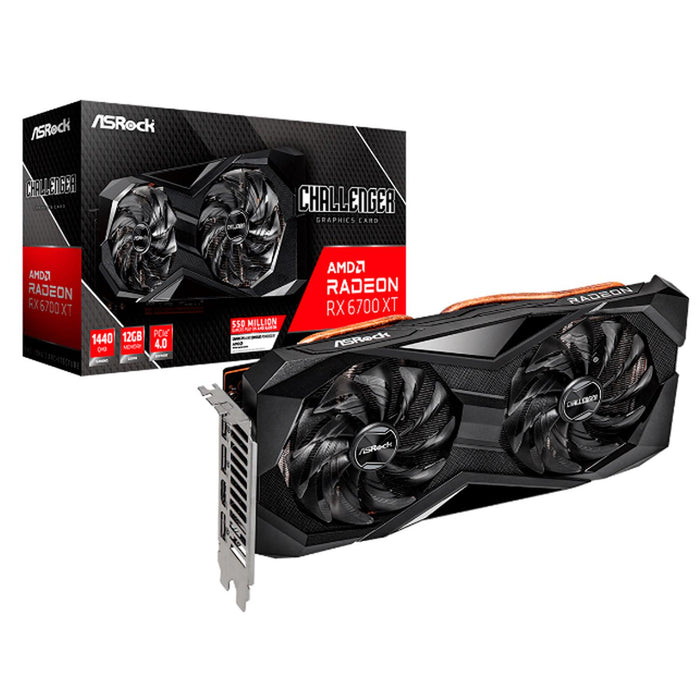 Tarjeta de Video ASROCK Radeon RX 6700 XT Challenger D 12GB GDDR6