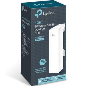 Access Point TP-LINK CPE510 5Ghz 13dBi PoE 802.11n Exterior 15Km 300Mbps