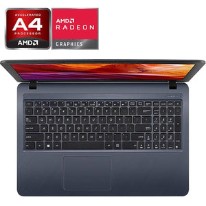 Laptop ASUS A543B A4 9125 16GB 500GB 15.6" W10 A543BA-GQ550T-V2 Reacondicionado