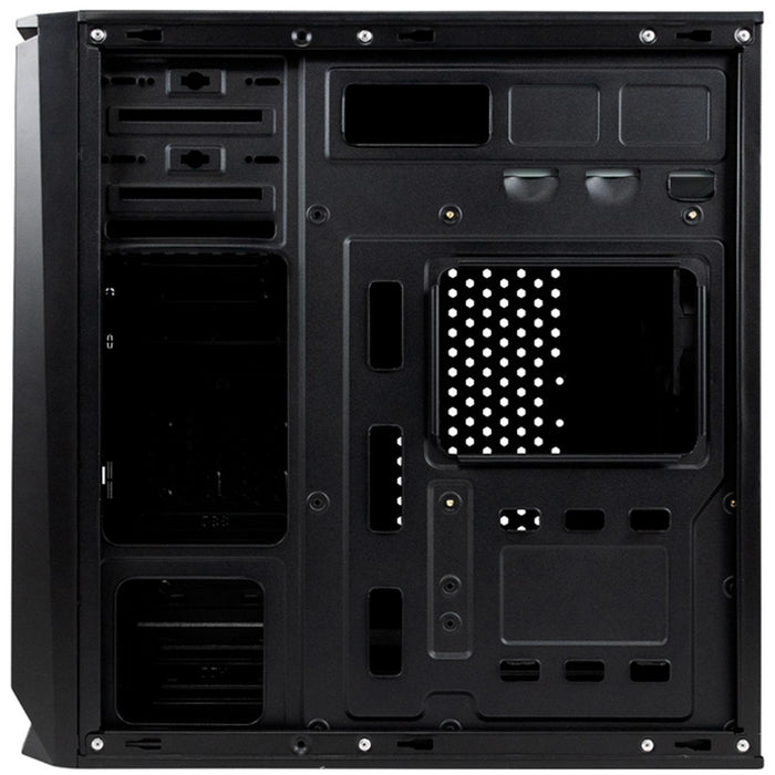 Gabinete ACTECK TURIN GM270 ATX Media Torre Fuente 500W Metal Negro AC-932578