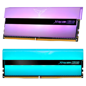Memoria RAM DDR4 64GB 3200MHz TEAMGROUP T-FORCE XTREEM ARGB 2x32GB Blanco TF13D464G3200HC16CDC01