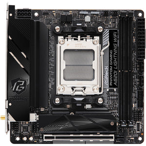 Tarjeta Madre ASROCK A620I LIGHTNING WIFI AM5 2x DDR5 2x M.2 PCIe 4.0 USB-C WIFI 6E BT 5.2 Mini ITX