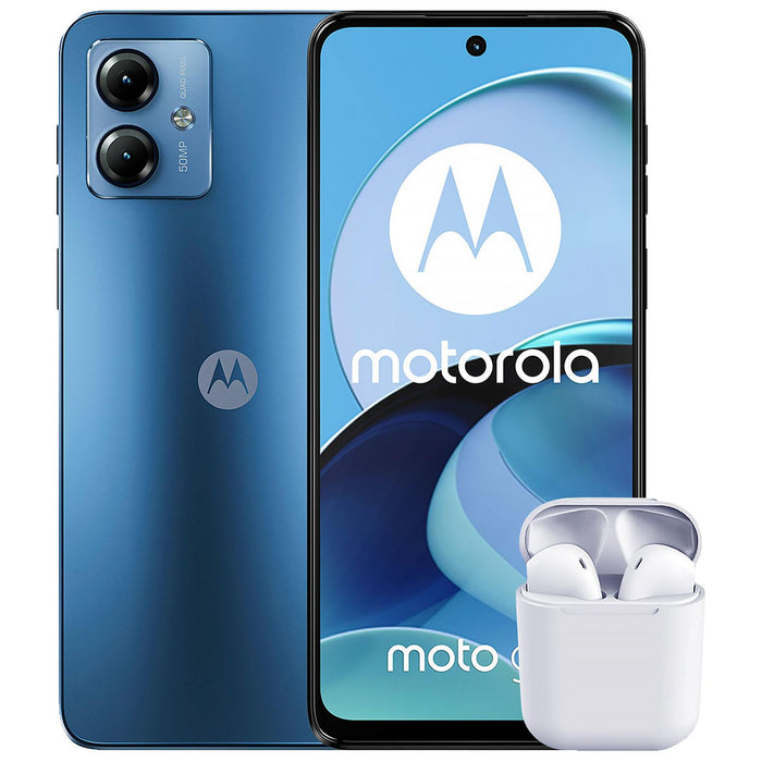 Celular 4G Motorola G14 Azul 128GB, 128GB