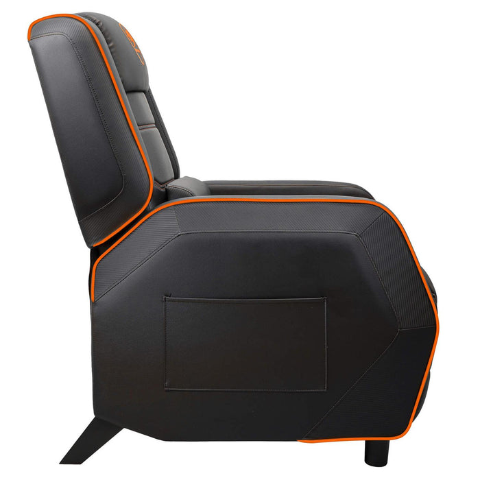 Sofa Gamer COUGAR RANGER S Ergonomico Reclinable Reposapies 160KG Negro/Naranja 3MRGSORB.0001