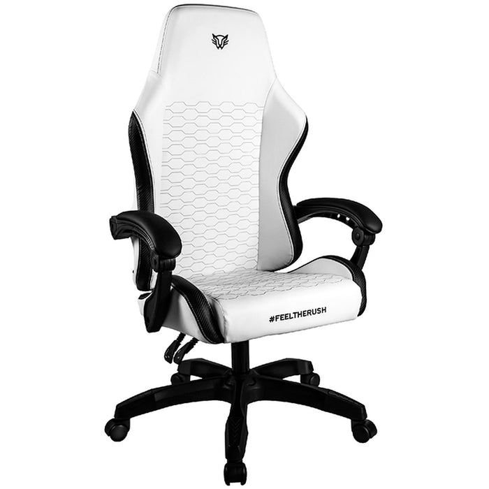 Silla Gamer BALAM RUSH POWER NEAT Ergonomica Ajustable 155° 120kg Blanco BR-938235