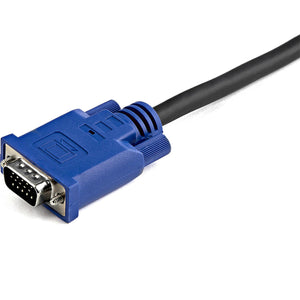 Cable KVM Ultra Delgado STARTECH 2 en 1 VGA USB 3m SVECONUS10