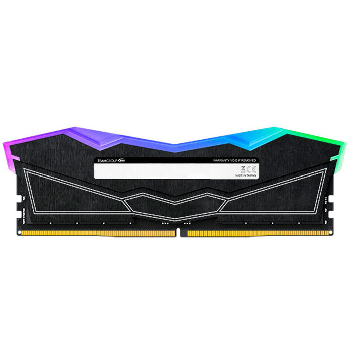 Memoria RAM DDR5 32GB 5200MT/s TEAMGROUP T-FORCE DELTA RGB 1x32GB Negro FF3D532G5200HC40C01