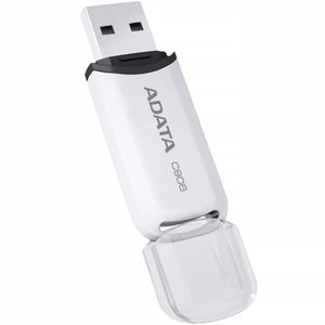Memoria USB 32GB ADATA C906 2.0 Flash Drive Blanco AC906-32G-RWH