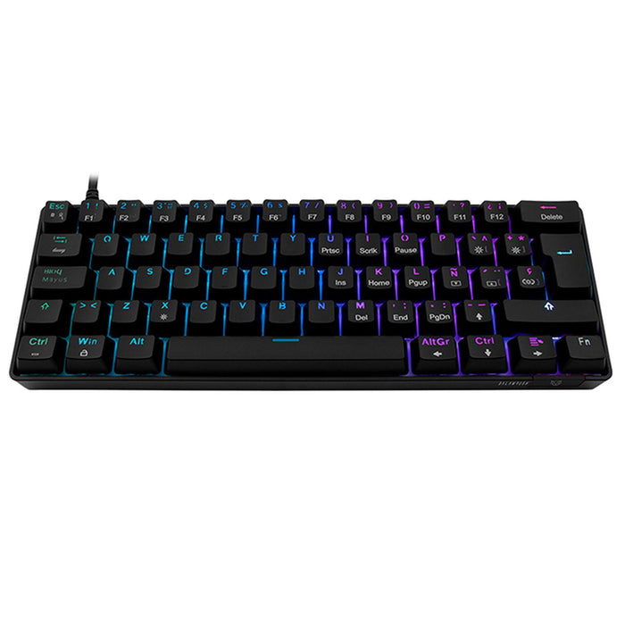 Teclado Gamer Mecanico BALAM RUSH DOMINATE GK550 Switch Azul RGB