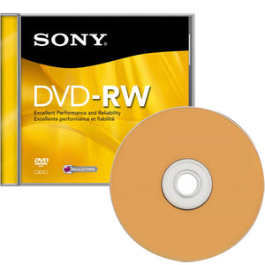 Disco SONY DVD-RW Virgen 1 Pieza DMW47SS/TLA
