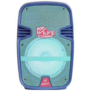 Bocina Bluetooth FUSSION ACUSTIC POP WAVE 8" 20000W Microfono RGB Azul PBS-9936BL