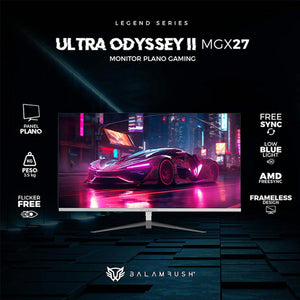 Monitor Gamer 27 BALAM RUSH ULTRA ODYSSEY II MGX27 1ms 165Hz FHD VA LED USB-C Blanco Reacondicionado