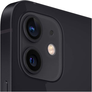 Celular APPLE iPhone 12 64GB OLED Retina 6.1" iOS 14 Negro + Audifonos Reacondicionado
