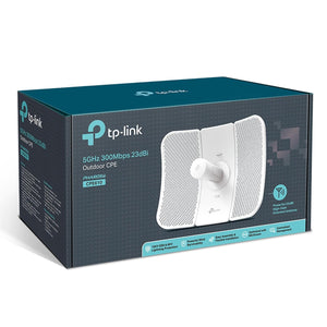 Access Point TP-LINK CPE610 5Ghz 23dBi PoE Exterior 20Km 300Mbps