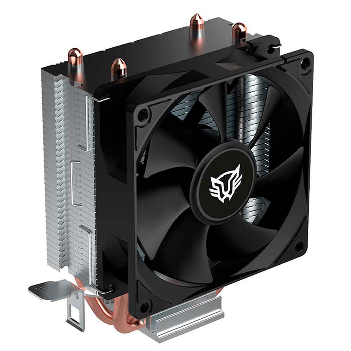 Disipador CPU Gamer BALAM RUSH NITROX NX20 92mm LGA 1700 AM5 1800 rpm 3-pin Negro BR-937894