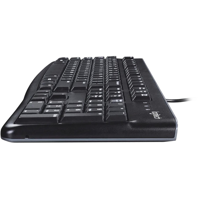 Teclado LOGITECH K120 USB plug and play Español Negro 920-004422