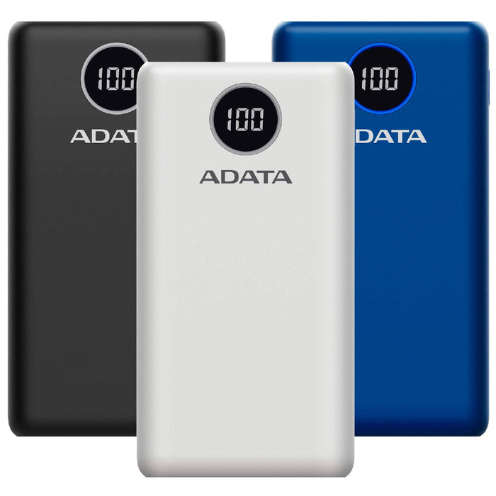 Power Bank 10000MAH ADATA P10000QCD Bateria Portatil Tipo C Celulares