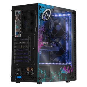 Xtreme PC Gaming AMD Radeon RX 7600 Ryzen 7 5700X 32GB SSD 1TB Sistema Liquido WIFI Cyberpunk