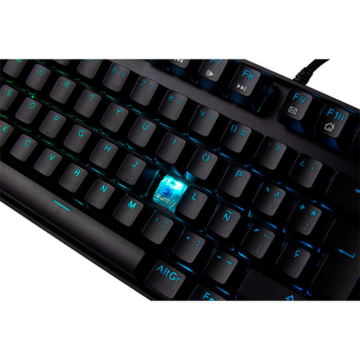 Teclado Gamer Mecanico BALAM RUSH DOMINATE GK560 Switch Azul RGB