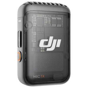 Microfono Digital DJI Mic 2 (1 Tx + 1 Rx) Inalambrico 2.4 GHz 14Hrs Grabacion Black