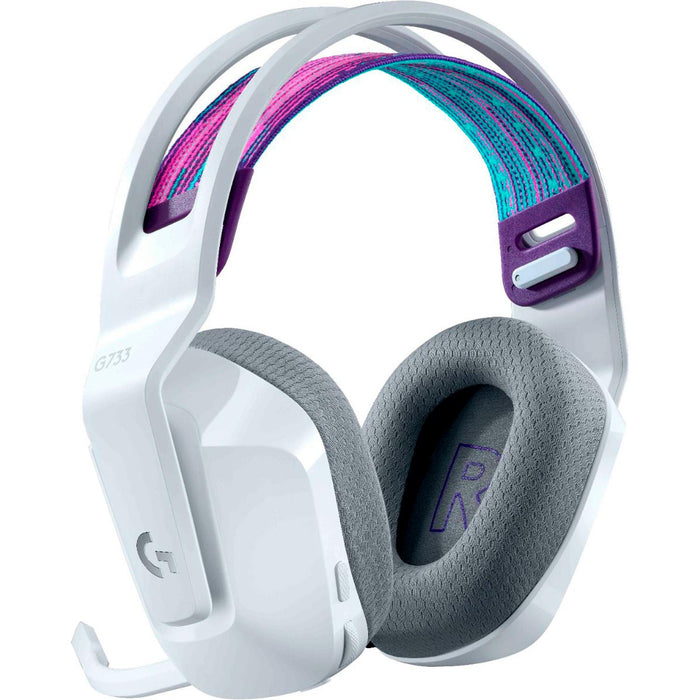 Audifonos Gamer LOGITECH G733 Lightspeed RGB Lightsync Blanco 981-000882