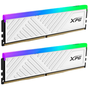 Memoria RAM DDR4 64GB 3600MHz XPG SPECTRIX D35G RGB 2x32GB Blanco AX4U360032G18I-DTWHD35G