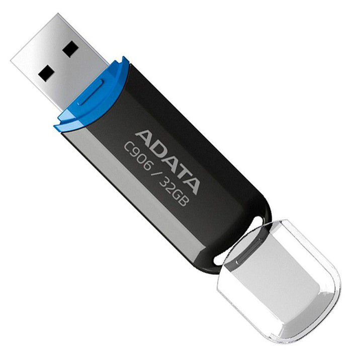 Memoria USB 32GB ADATA C906 2.0 Flash Drive Negro AC906-32G-RBK