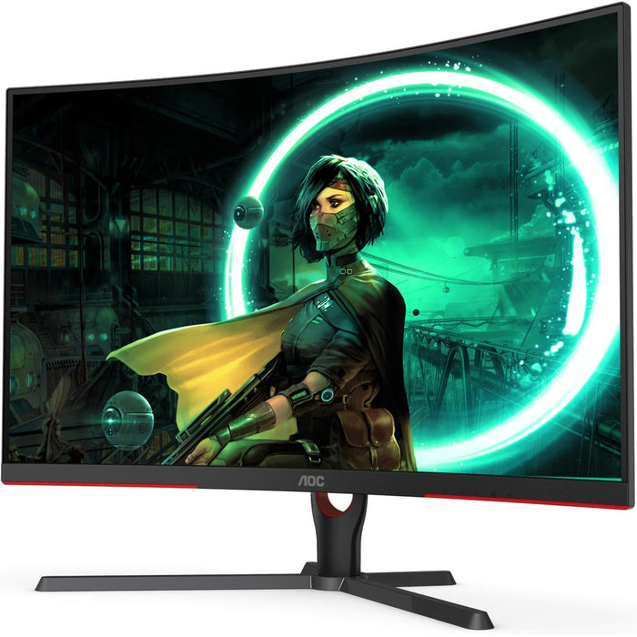 Monitor Gamer Curvo 31.5 AOC 1ms 165Hz Full HD VA WLED HDMI FreeSync C32G3E Reacondicionado