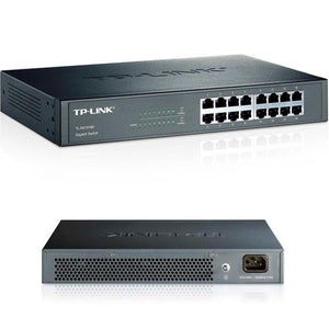 Switch TP-LINK TL-SG1016D 16 Puertos Gigabit Ethernet 10/100/1000