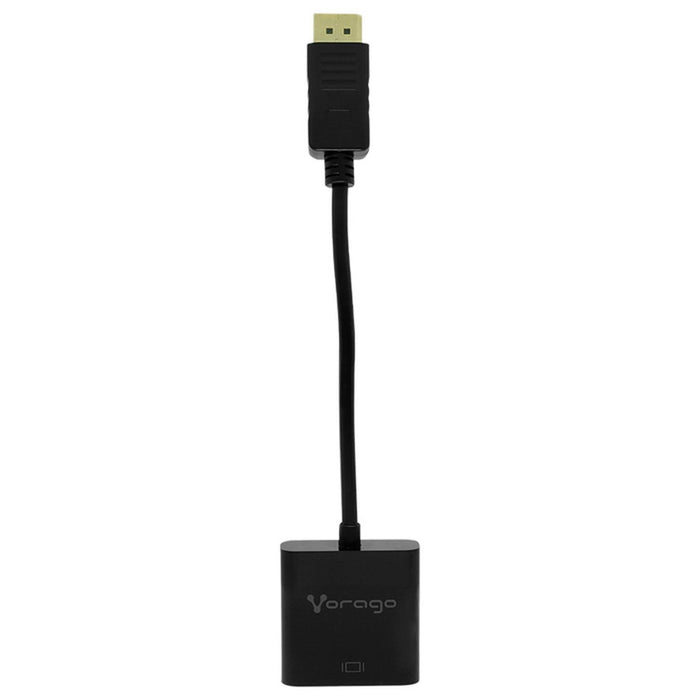 Adaptador Convertidor VORAGO DisplayPort a HDMI Full HD Negro ADP-300