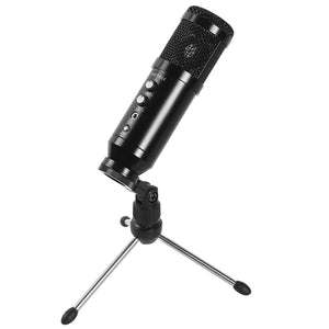 Microfono Gamer ACTCEK DEVO PLUS MC455 tripie USB-C Negro AC-936446