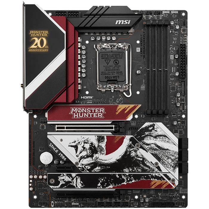 Kit Gamer MSI Edicion MONSTER HUNTER Gabinete MPG GUNGNIR 300 MB Z790 EDGE CORELIQUID E360