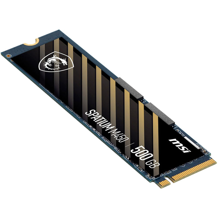 Unidad de Estado Solido SSD M.2 500GB MSI SPATIUM M450 NVME PCIE 4.0 3600/2300 MB/s