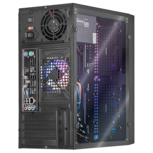 Xtreme PC AMD Radeon R2 Dual Core E1 8GB SSD 240GB Monitor 21.5 WIFI RGB Black