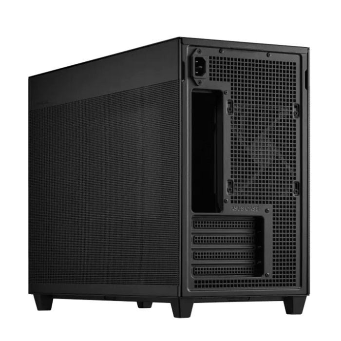 Gabinete ASUS Prime AP201 Micro ATX Mini Torre 1 Fan USB-C Negro