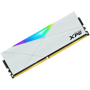 Memoria RAM DDR4 32GB 3200MHz XPG SPECTRIX D50 RGB 2x16GB Blanco AX4U320016G16A-DW50