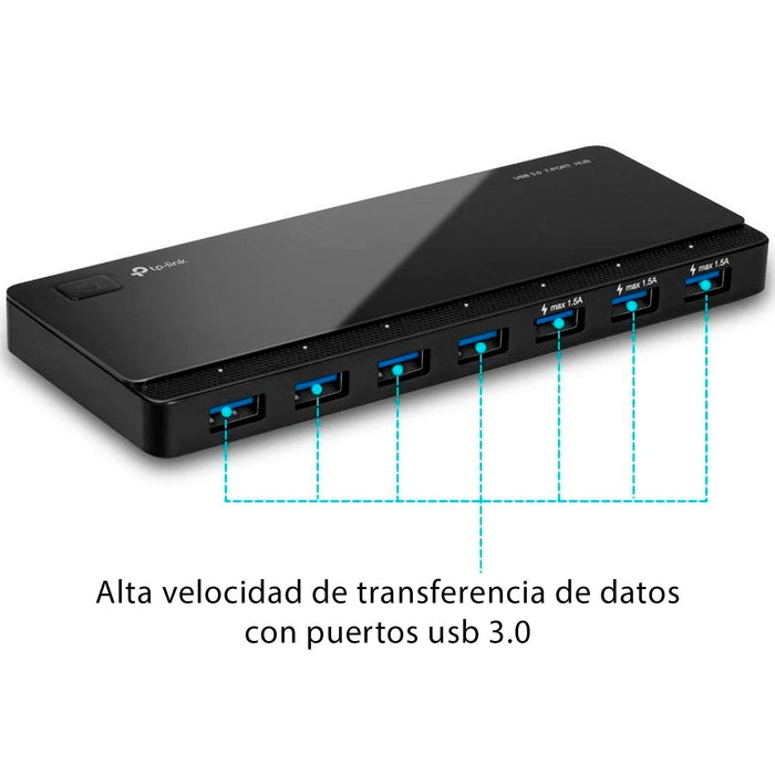 Hub Usb TP-LINK UH700 7 Puertos USB 3.0 5Gbps